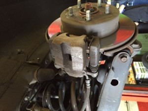 Mazda brake fault