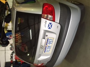 Hyundai brake light fault