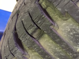 Old tyres